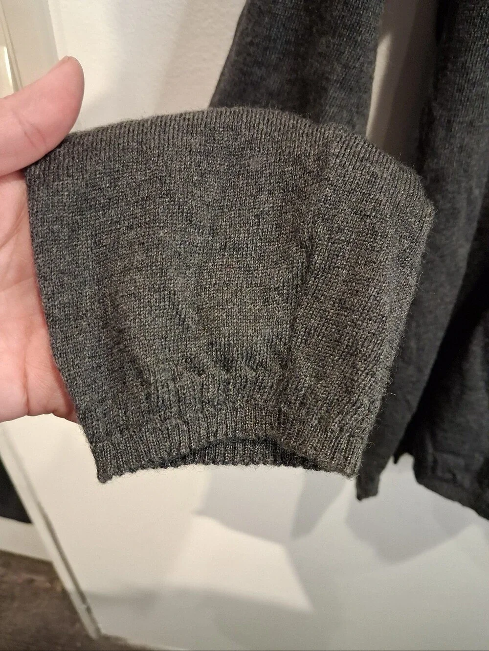 All Saints Mens Size L Wool Gray Contempary Sweater